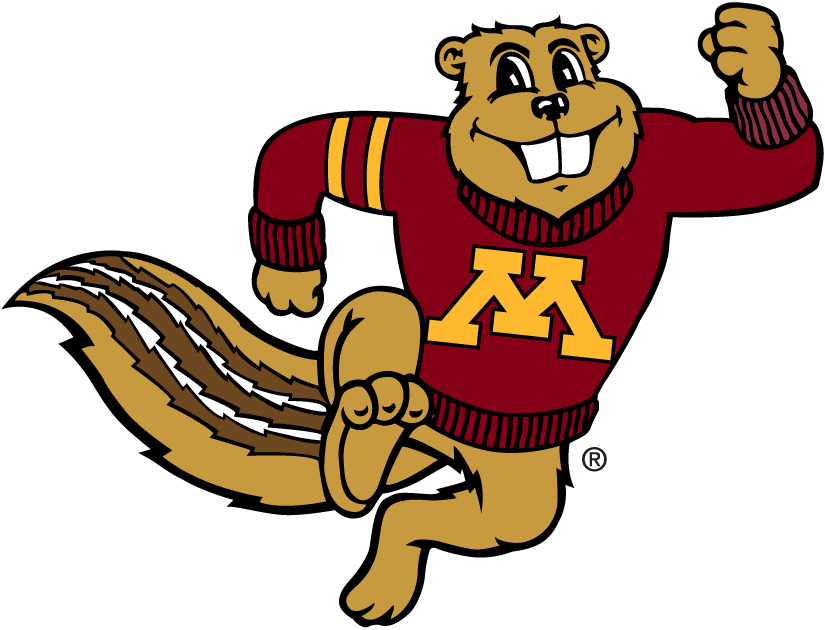 Minnesota Golden Gophers 1986-Pres Mascot Logo iron on transfers for clothing